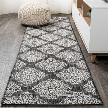 Tuscany Ornate Medallions Indoor/outdoor Area Rug